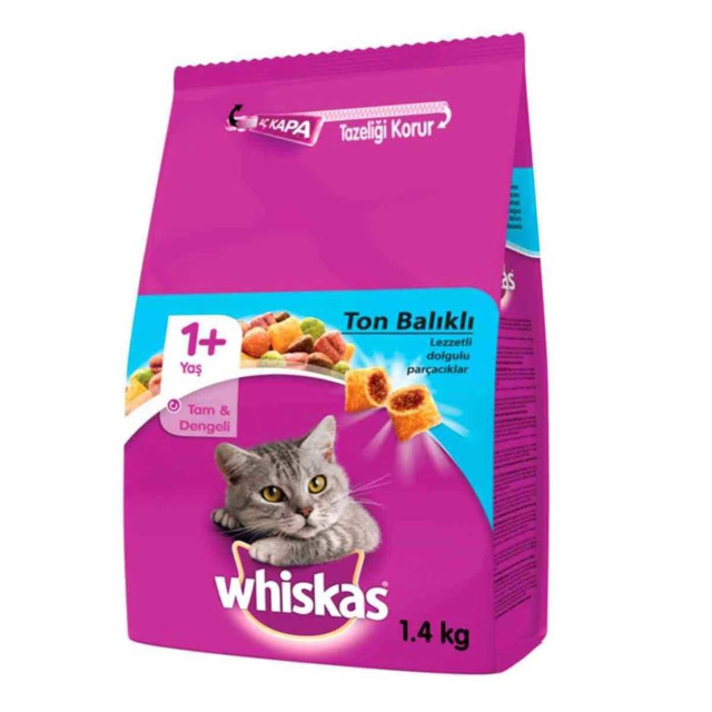 WHISKAS KURU MAMA 1400 GR TON BALIKLI 