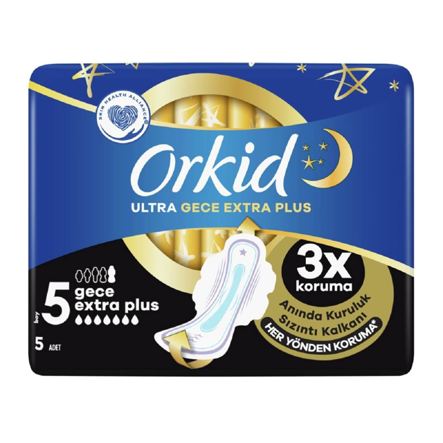 ORKID ULTRA EXTRA TEKLI GECE PLUS 5'LI