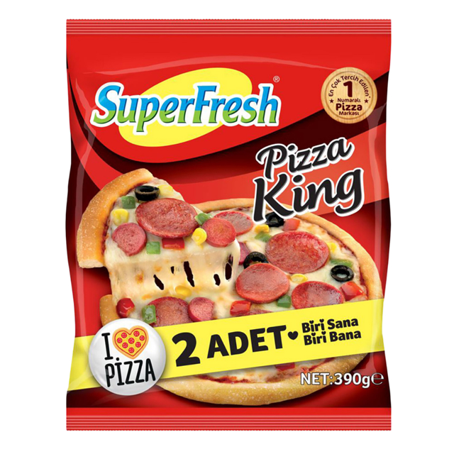 SUPERFRESH PIZZA KING 390 GR 