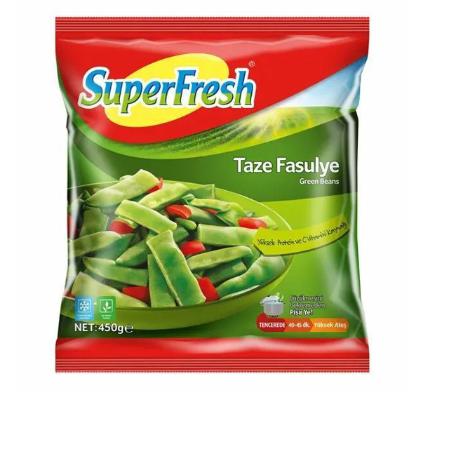 SUPERFRESH FASULYE TAZE 450 GR