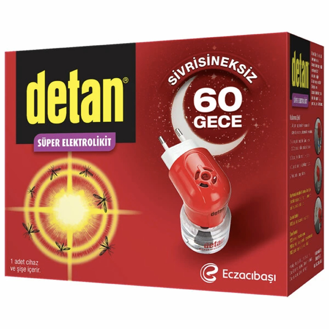 DETAN SUPER ELEKTROLIKIT CIHAZ+YEDEK 60 GECE