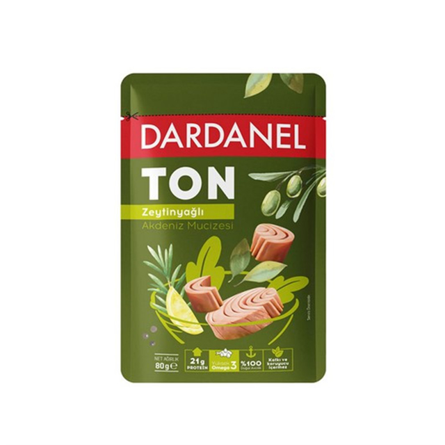 DARDANEL TON BALIGI 80 GR ZEYTINYAGLI 