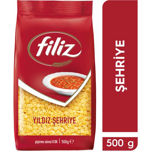 FILIZ MAKARNA 500 GR YILDIZ SEHRIYE