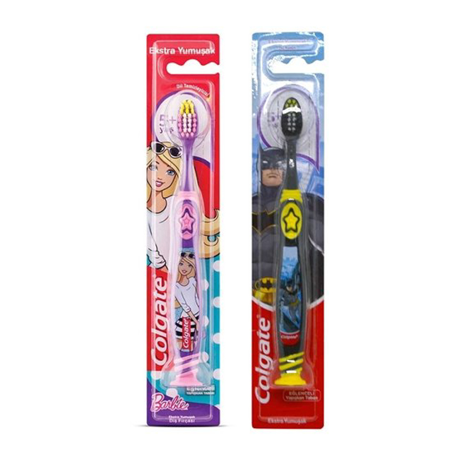 COLGATE DIS FIRCASI COCUK BARBIE/BATMAN 6+