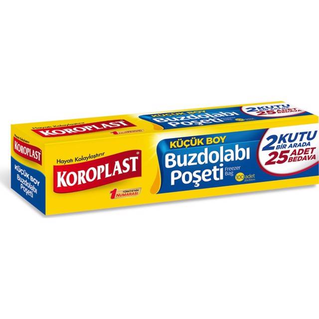 KOROPLAST EKO BUZDOLABI POSETI KUCUK 70'LI