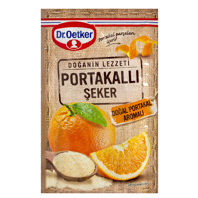 DR.OETKER SEKER 14 GR PORTAKALLI